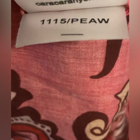 Cara Cara Grazia Maxi Dress In Peacock Watermelon Size M/L - Picture 13 of 15